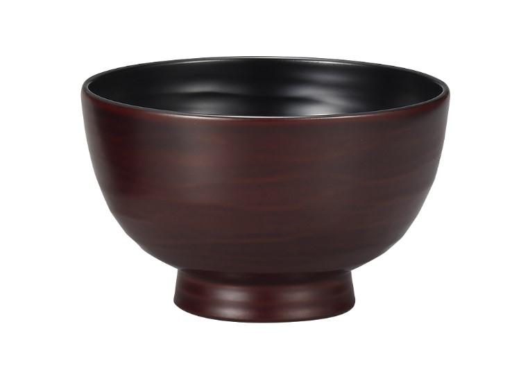 bol à soupe noir-intérieur