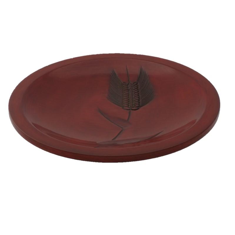 Round small plate (15cm) / wheat