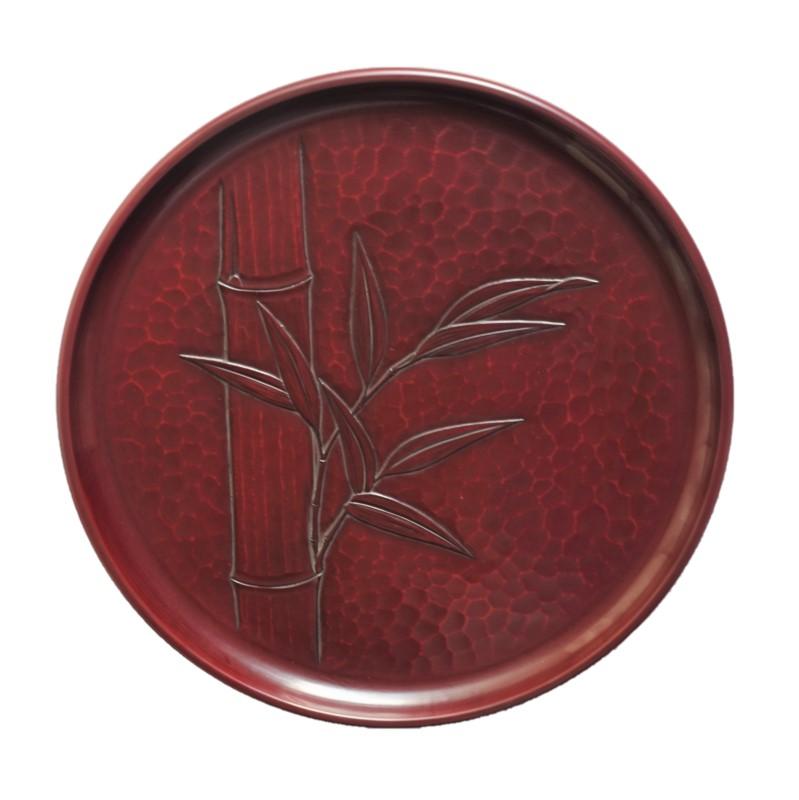 plateau rond(30cm)　bambou
