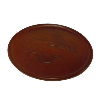 Round tray(30cm) / cranes