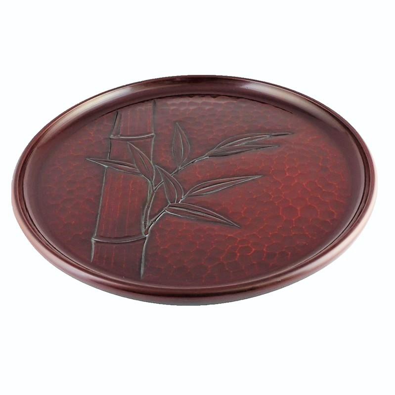 plateau rond(30cm)　bambou