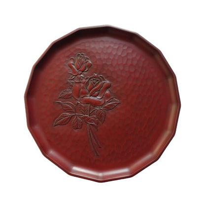 plateau hexadécagonal(30cm)　rose