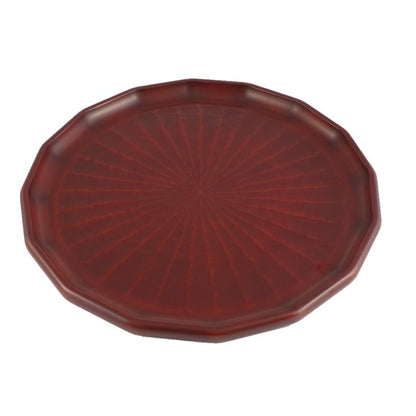 Hexadecagonal tray (27cm) / radial pattern