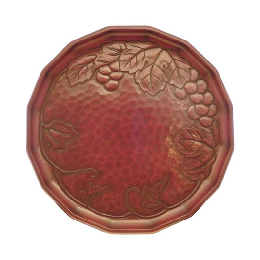 9寸輪花盆 ぶどう