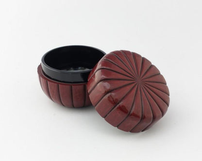 récipient matcha　chrysanthème
