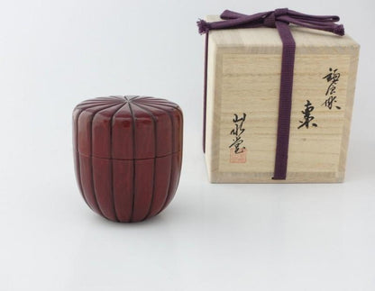 Matcha container (large) / chrysanthemum